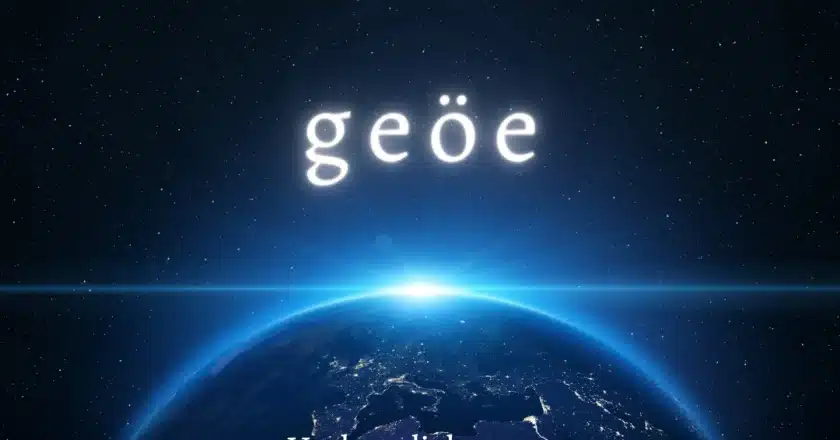 Geöe: Influence on Modern Technology and Future Innovations